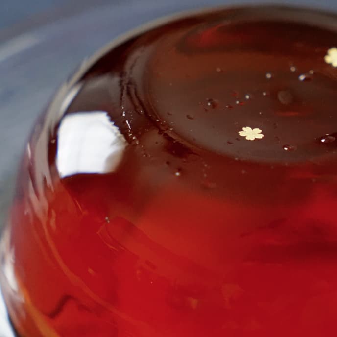 サクラ紅茶ゼリー